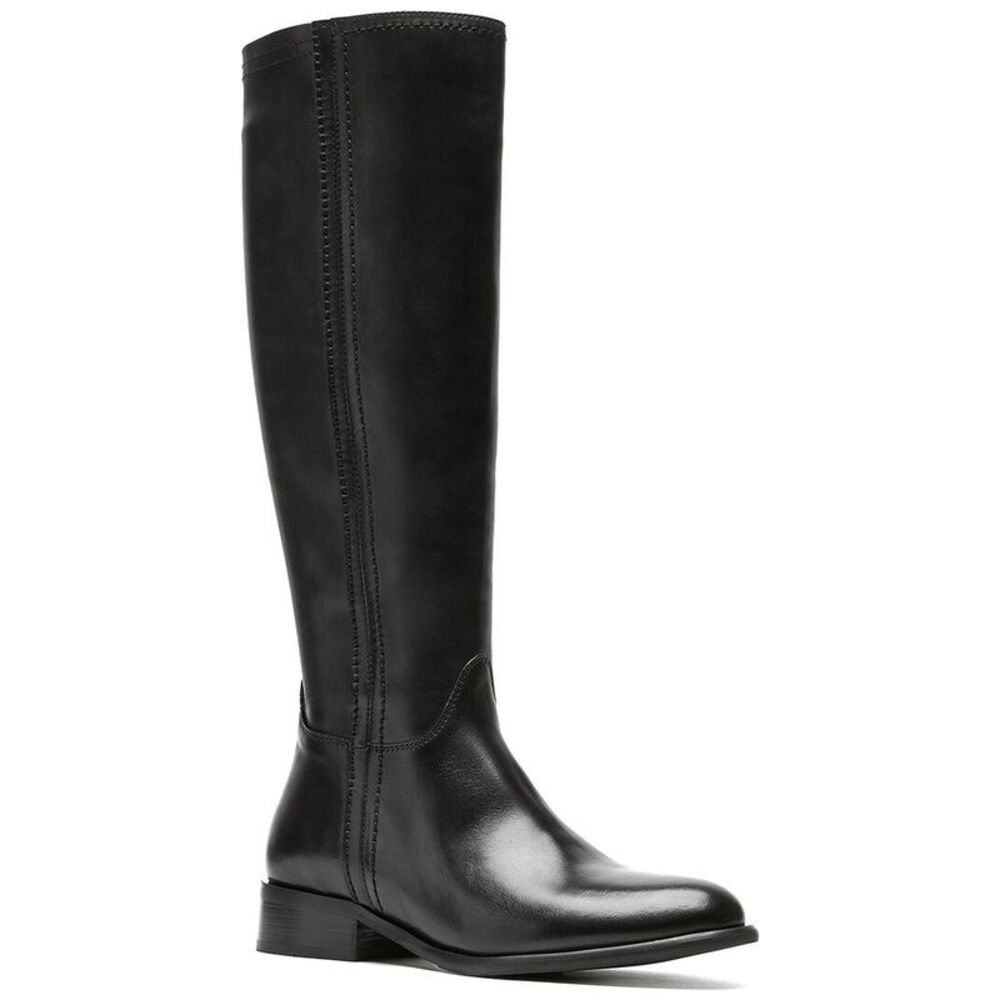 La Canadienne Amir Leather Boot, Black